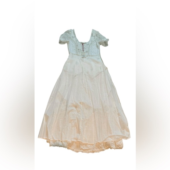 NWT- LoveShackFancy - Nella Maxi Dress - True White Size: 6 - Picture 3 of 13